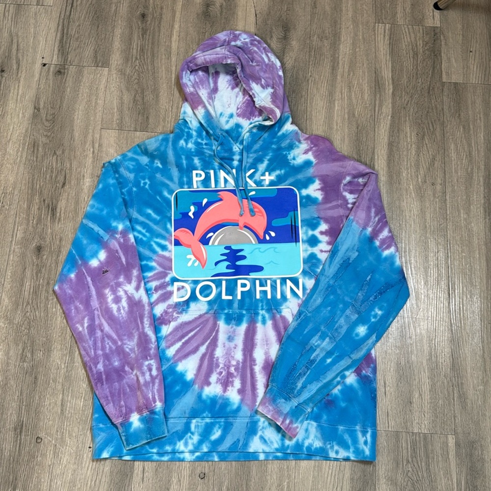 Pink Dolphin hoodie size medium